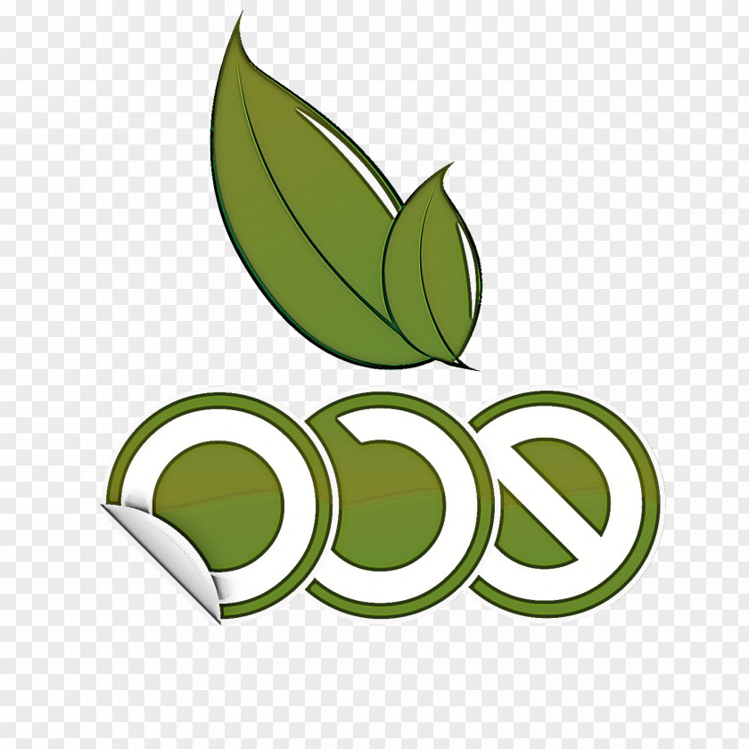 Perennial Plant Flower Green Leaf Logo PNG