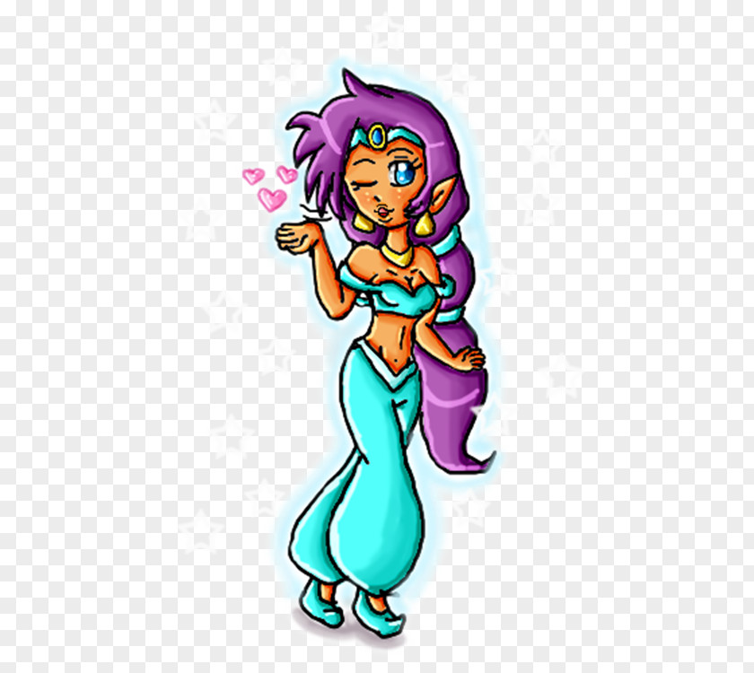 Princess Jasmine Shantae And The Pirate's Curse Shantae: Half-Genie Hero PlayStation 4 Art PNG