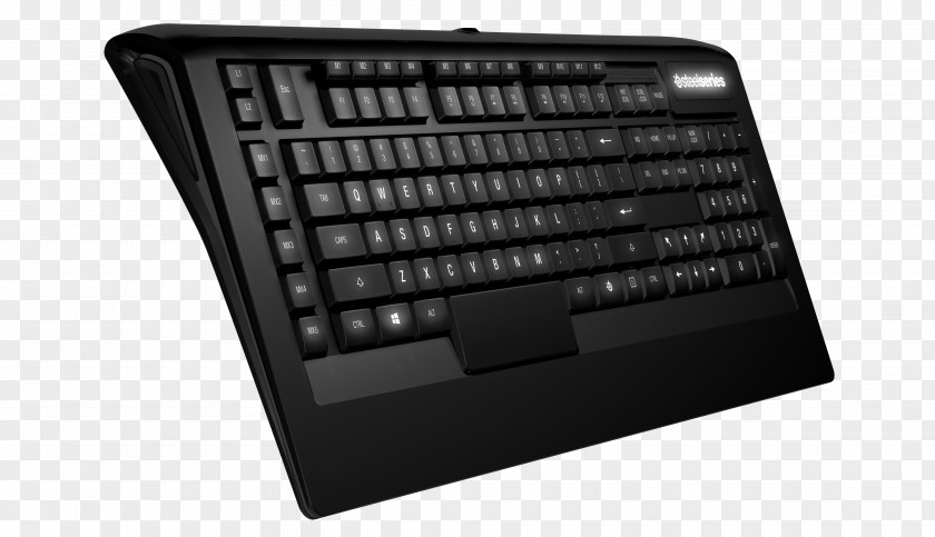 Steel Computer Keyboard SteelSeries Apex 300 Gaming Keypad Racing Evoluzione Video Game PNG