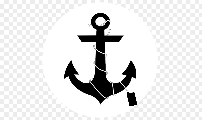 Anchor Stencil Craft Pattern PNG