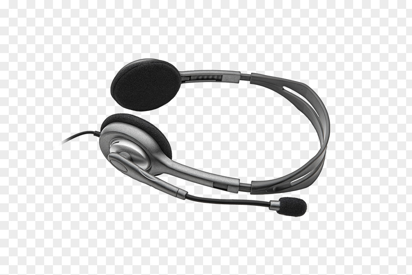 Microphone Headphones Logitech H110 H151 Headset PNG