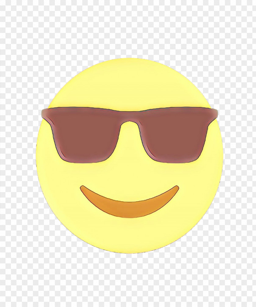 Smiley Sunglasses T-shirt PNG