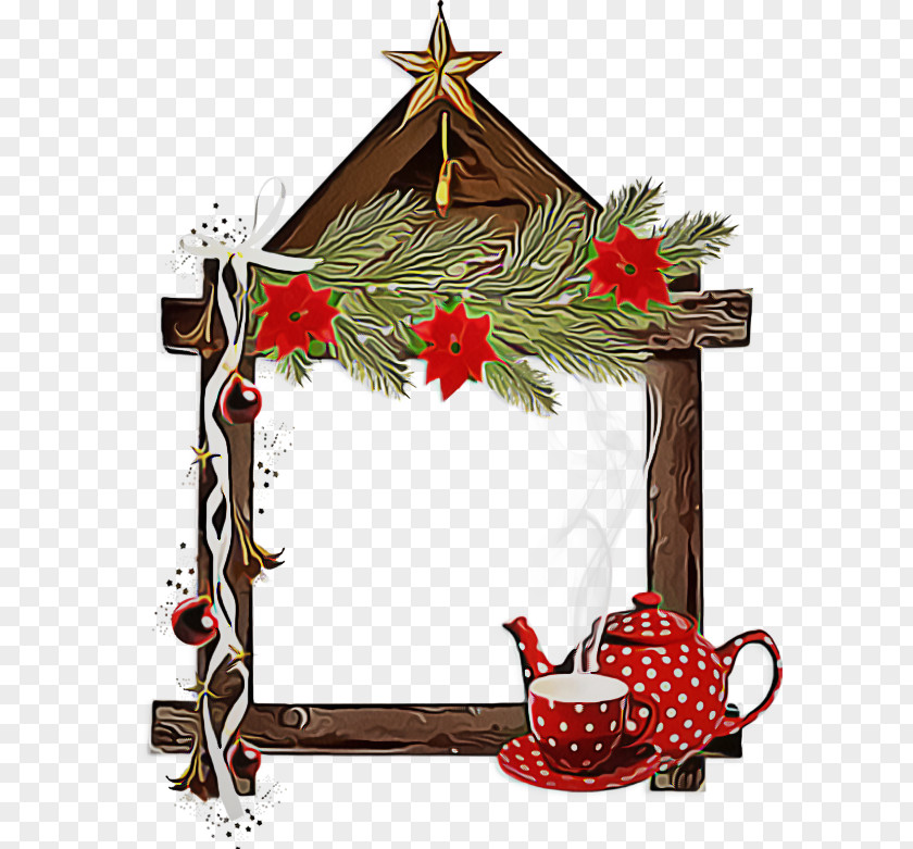 Christmas Eve Ornament And New Year Background PNG