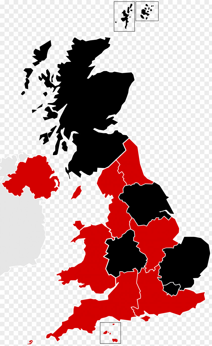 England Vector Map Royalty-free PNG