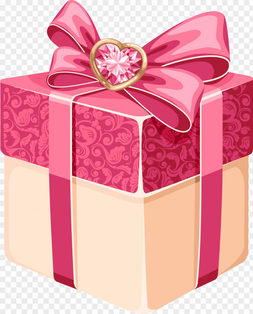 Gift Paper Box Birthday Clip Art PNG