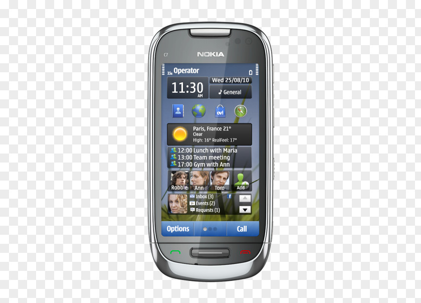 Smartphone Nokia C7-00 C5-00 C3-00 Phone Series C3 Touch And Type PNG
