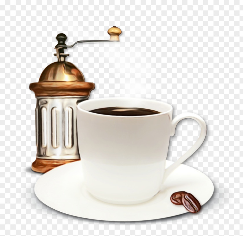 Teacup Saucer Iced Coffee PNG