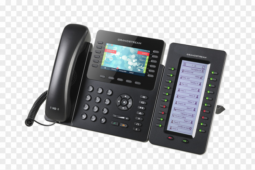 Voip Phone Grandstream Networks VoIP GXP2170 Telephone GXP2160 PNG