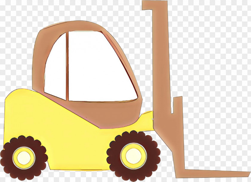 Yellow Vehicle Toy Rolling PNG
