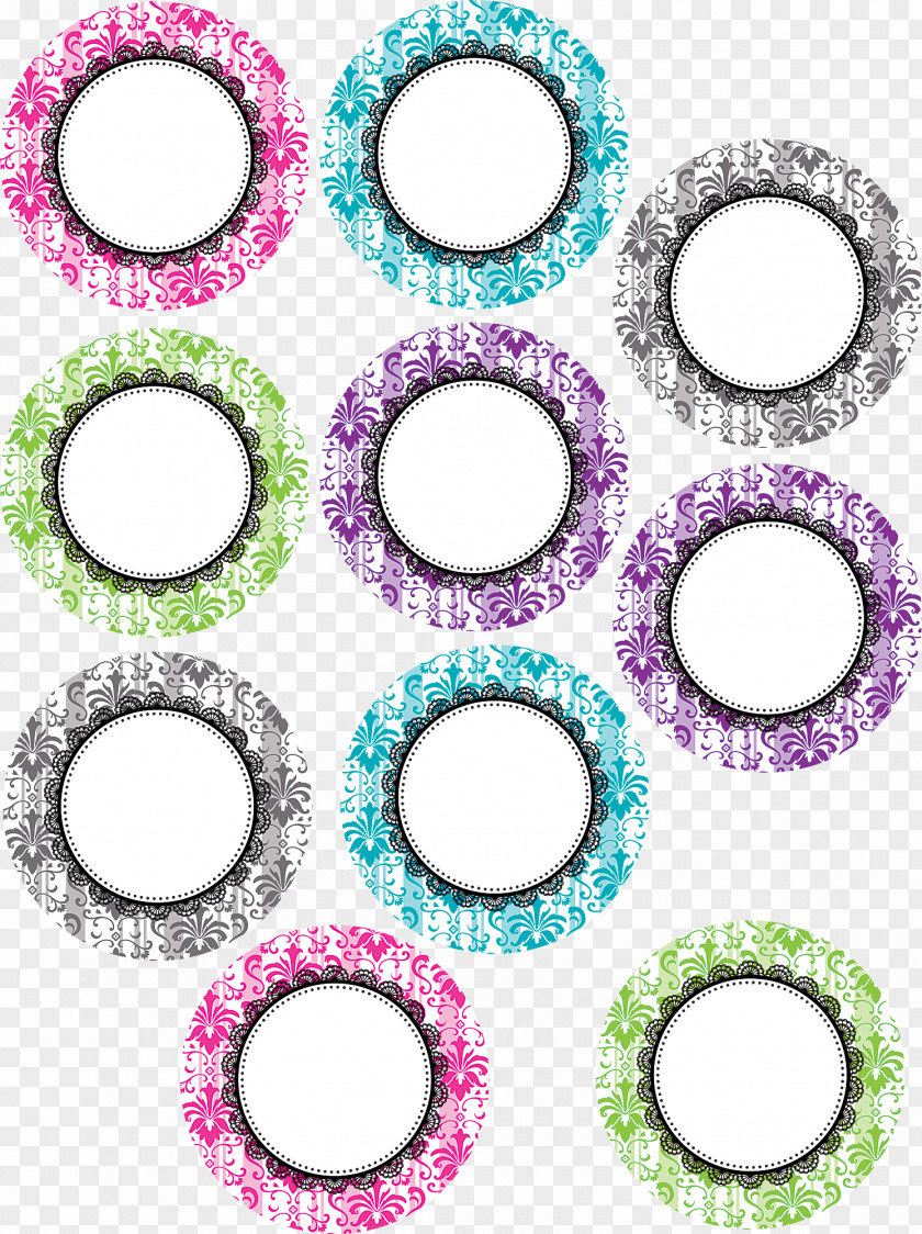 Circle Body Jewellery Bead Font PNG