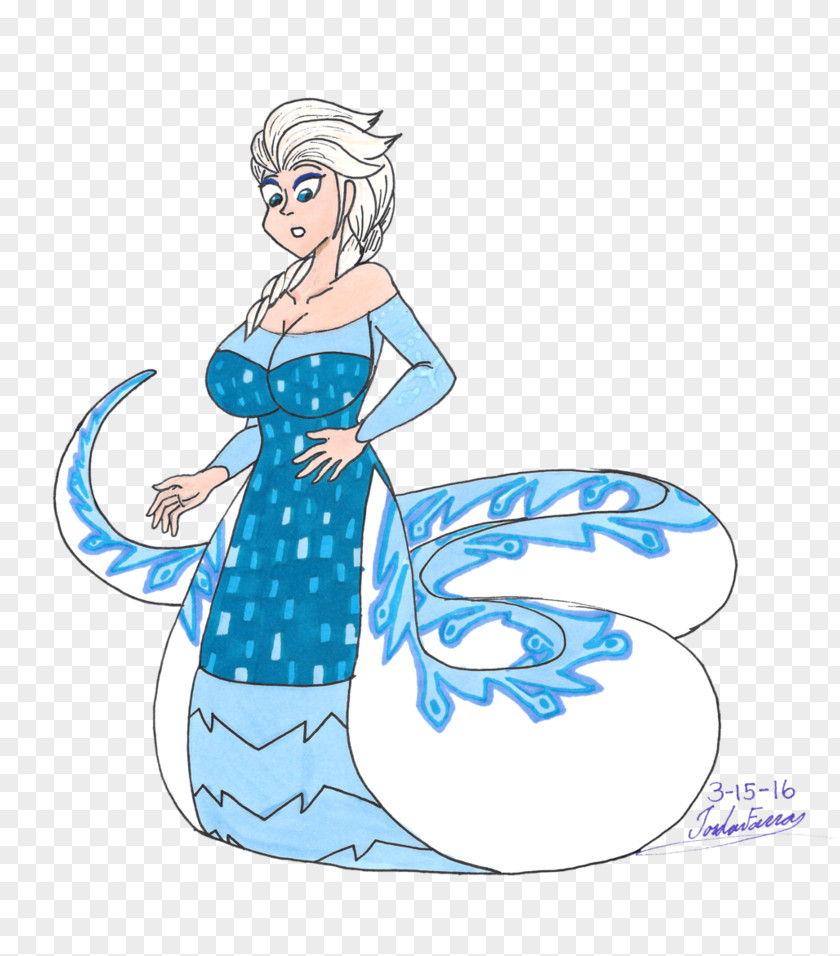 Elsa Mermaid Legendary Creature Clip Art PNG