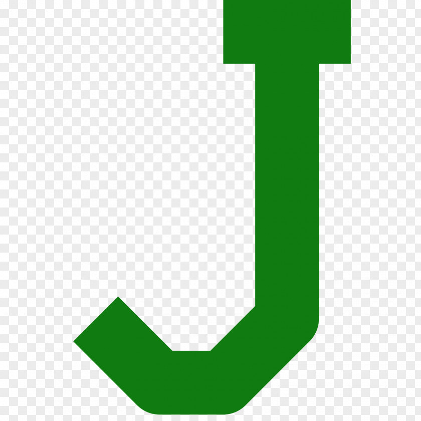 J Logo Angle Line PNG