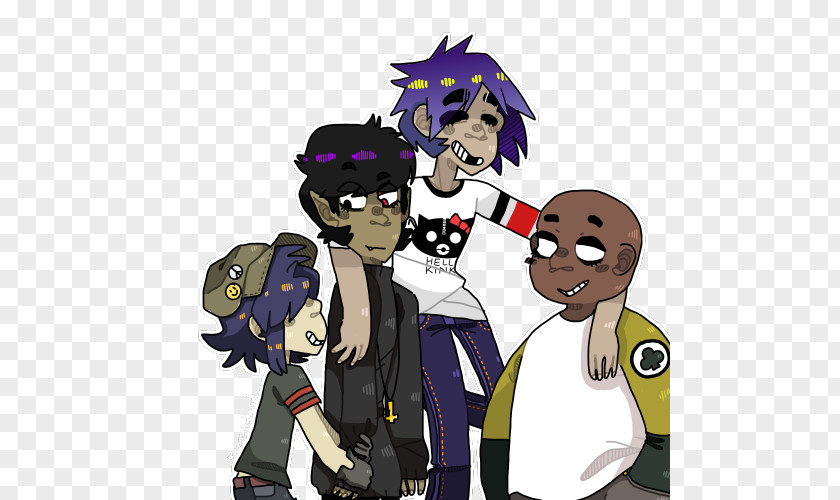 Jamie Hewlett 2-D Russel Hobbs Noodle Drawing Gorillaz PNG