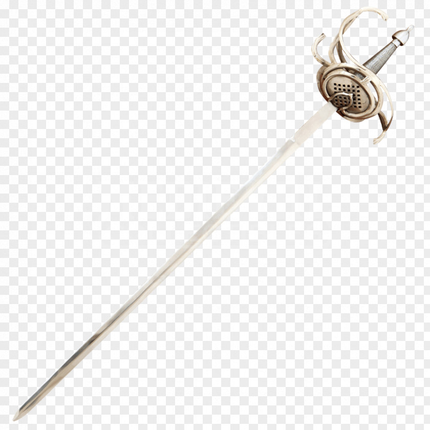 Medieval Rapier Renaissance Middle Ages Sword Nobility PNG