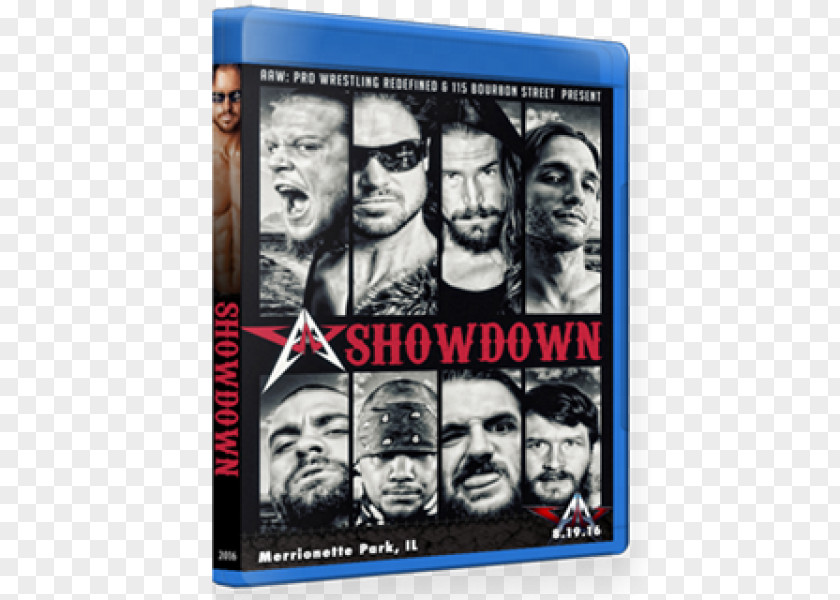 Showdown Vs Poster Professional Wrestling All American Lucha Underground Flyer PNG