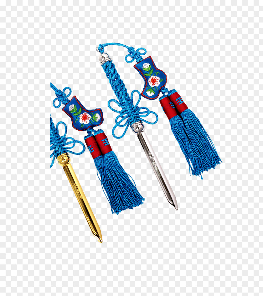 Antiquity Blue Ornaments Small Sword Computer Graphics PNG