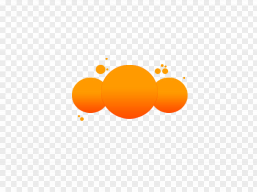 Circles Orange Logo Wallpaper PNG