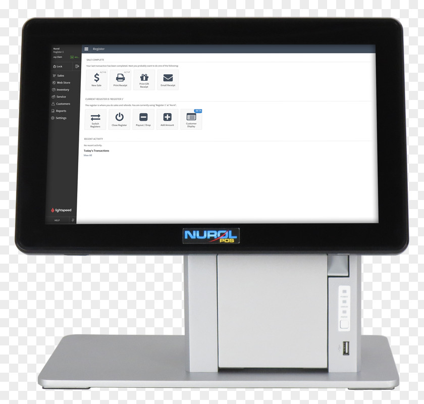 Computer Lightspeed Point Of Sale Retail Software PNG