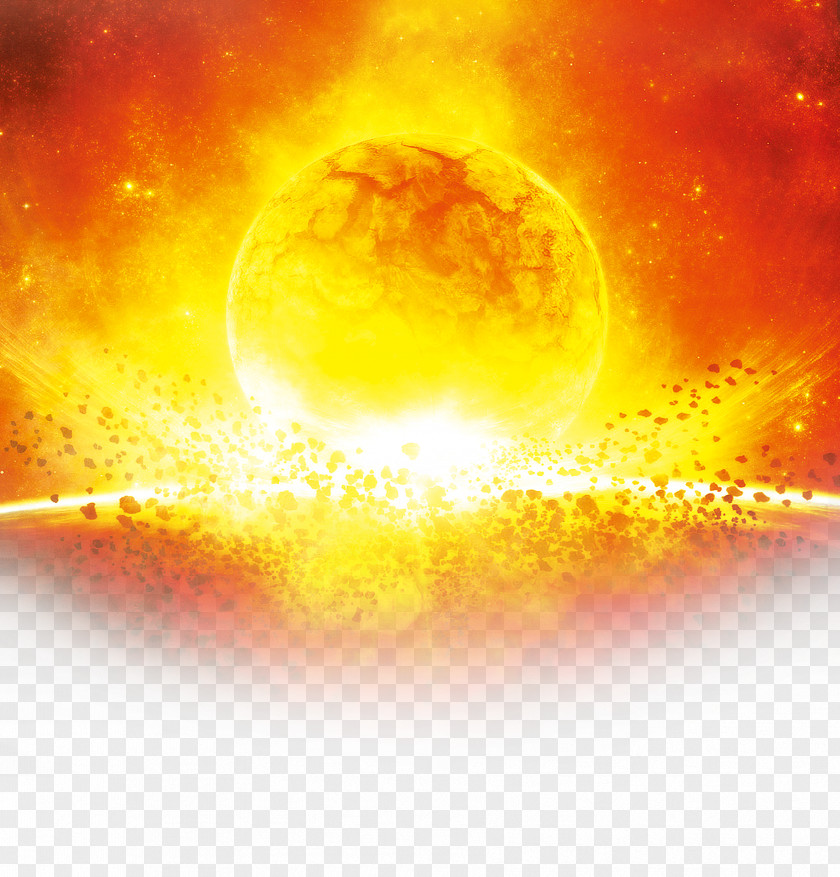 Hit Earth PNG