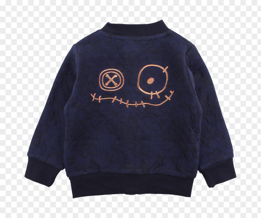 T-shirt Hoodie Sweater Blue Cardigan PNG