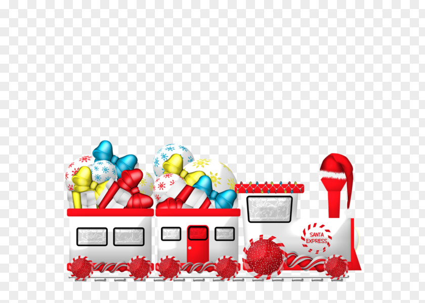 Train Transport Santa Claus Christmas Day Email PNG