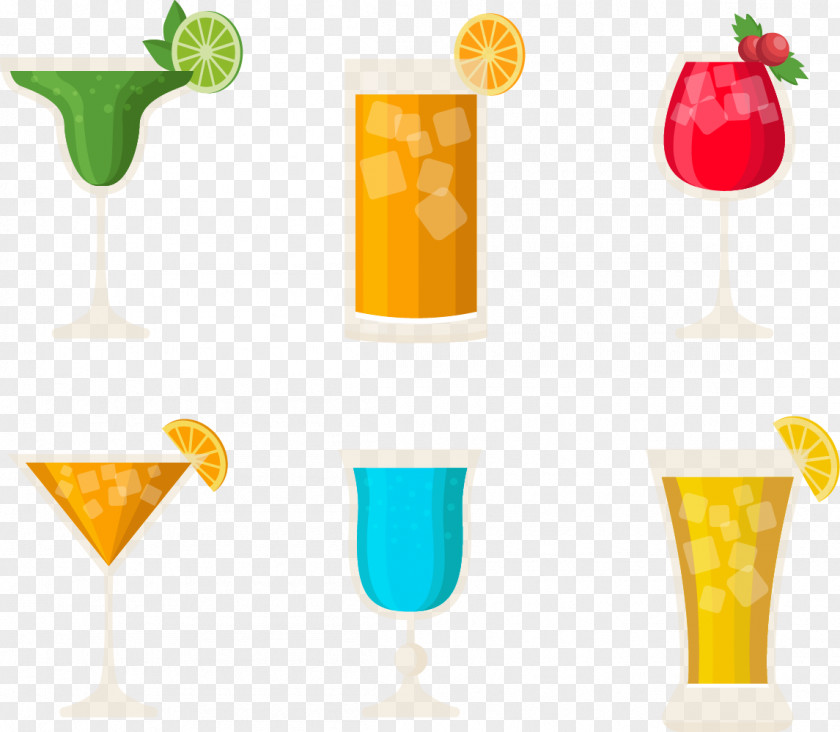 A Variety Of Alcoholic Drinks Cocktail Distilled Beverage Kombucha Drink PNG