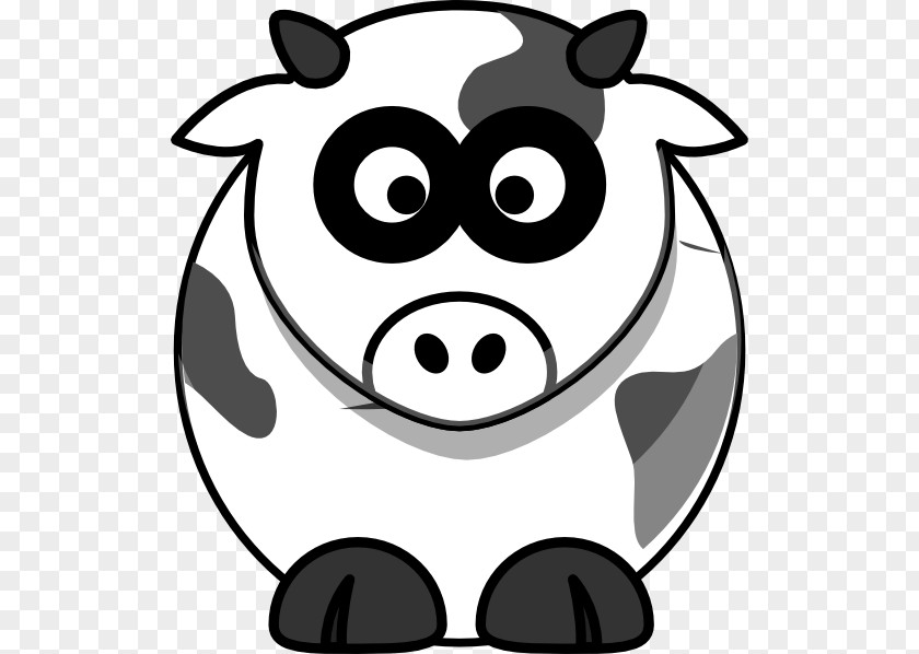 Cow Clip Art Jersey Cattle Holstein Friesian Taurine Drawing Cartoon PNG