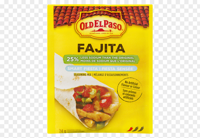 Fajita Taco Guacamole Salsa Old El Paso PNG