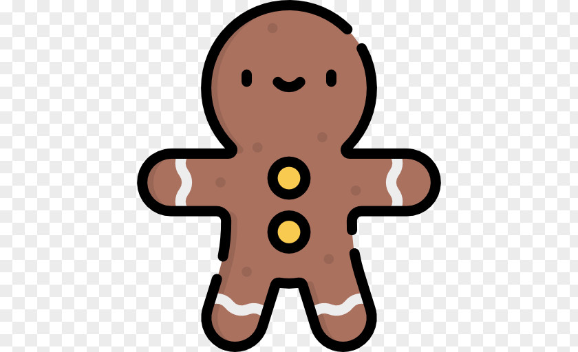 Gingerbread Man Christmas PNG