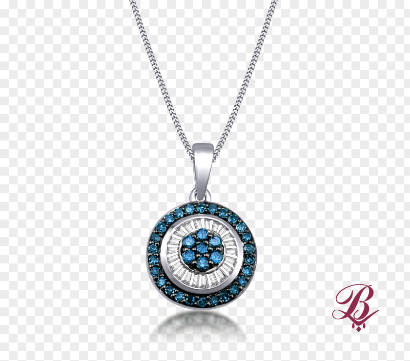 Necklace Locket Sapphire Bling-bling Body Jewellery PNG