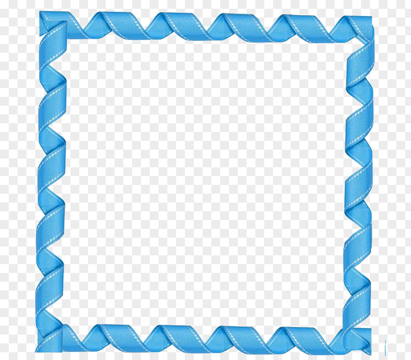 Blue Border Frame Transparent Picture Clip Art PNG