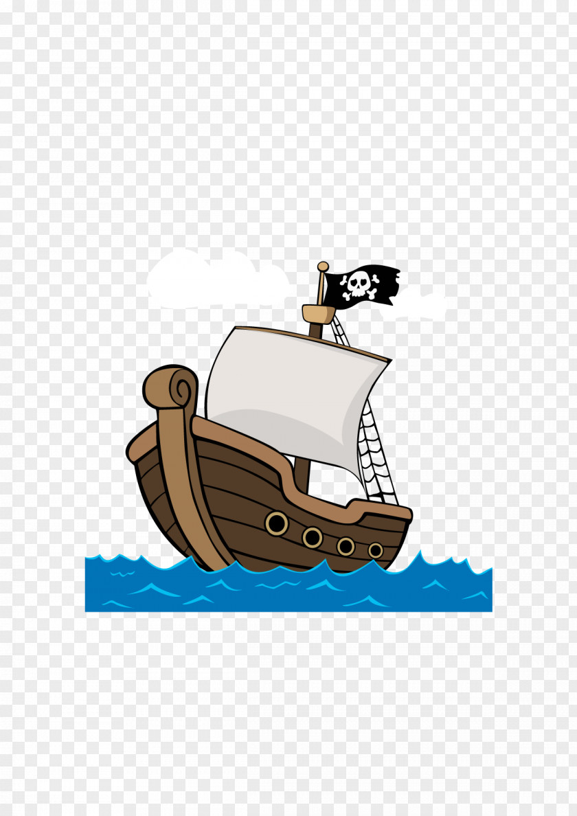 Vector Pirate Ship Cartoon Piracy PNG