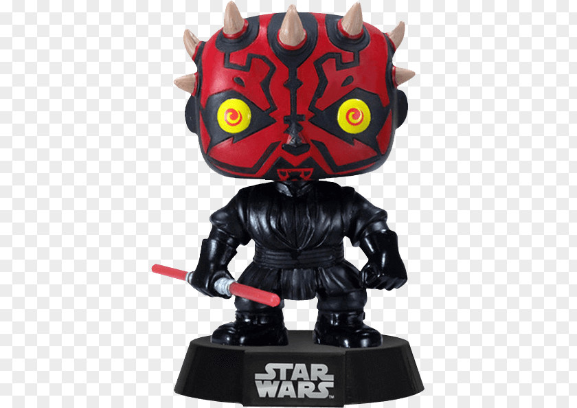 Darth Maul Anakin Skywalker Funko Bobblehead Chewbacca PNG