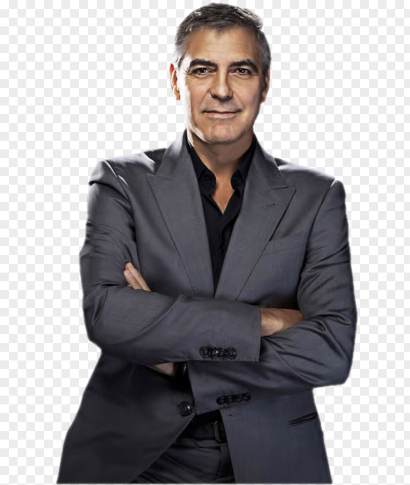 George Clooney Film Producer Actor PNG