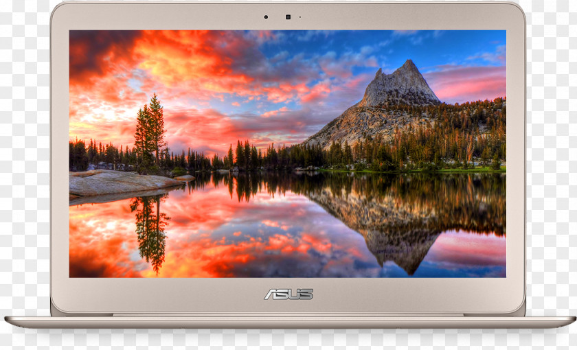 Laptop ASUS Zenbook UX305 Intel Yosemite National Park PNG
