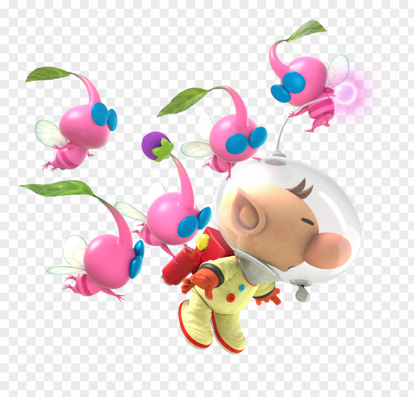 Nintendo Hey! Pikmin 2 3 Wii U PNG