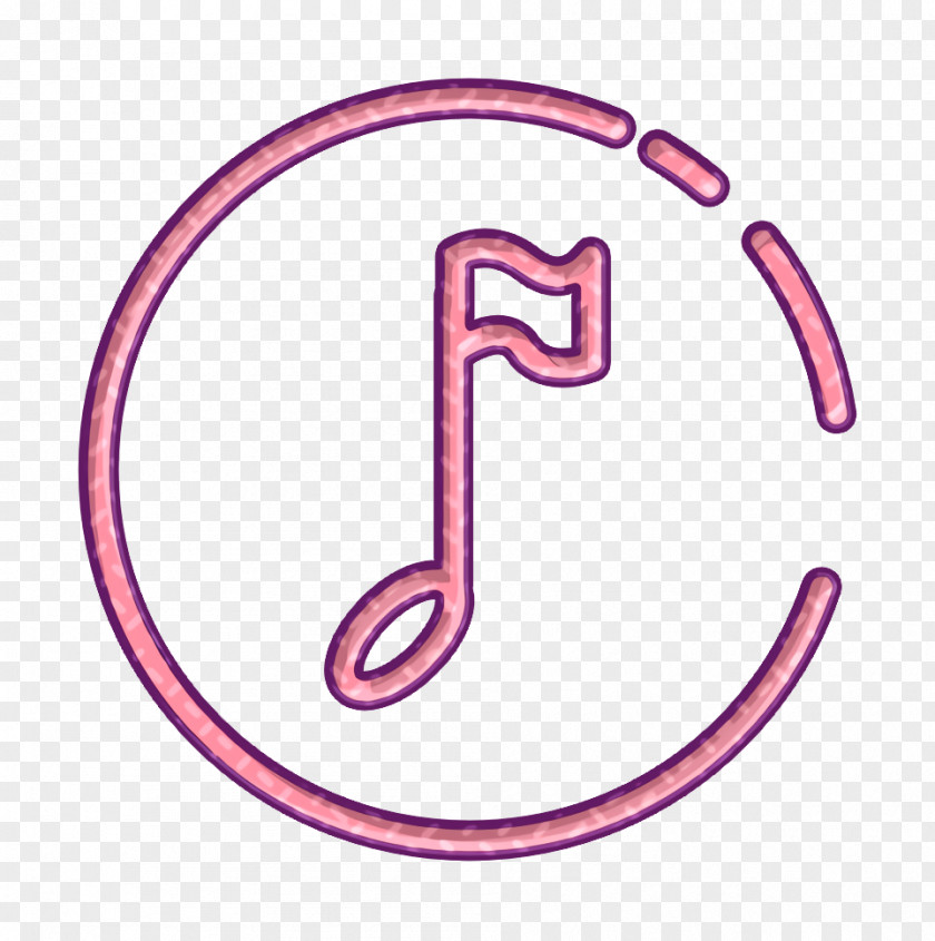 Symbol Material Property Electronics Icon Music Note PNG