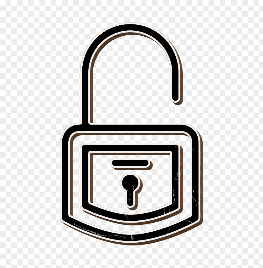 Basic Padlock Icon Lock PNG