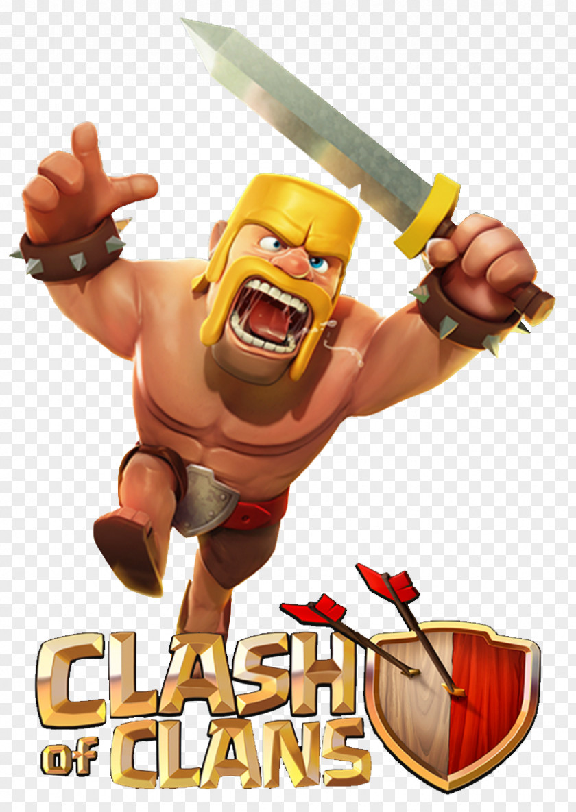 Clash Of Clans Royale Barbarian PNG