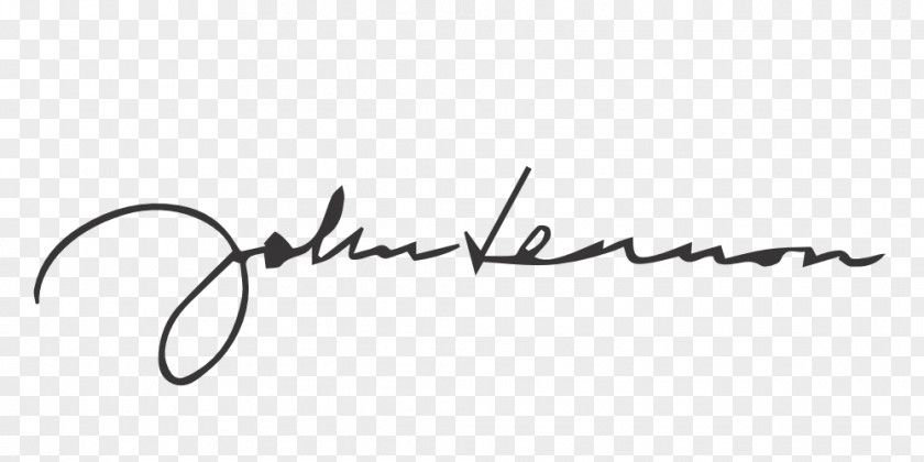 John Lennon Signature Box Musician The Beatles Autograph PNG