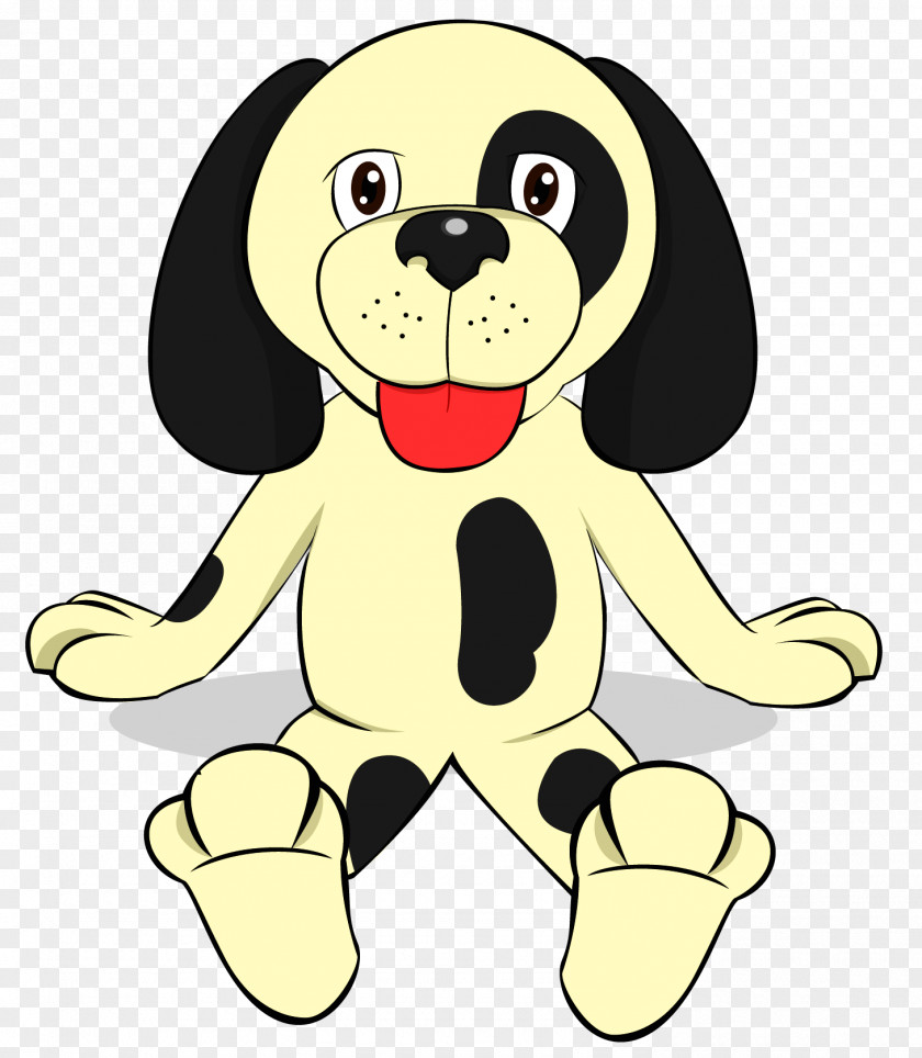 Stuffed Toy Animated Cartoon Dog Puppy Breed Yellow PNG