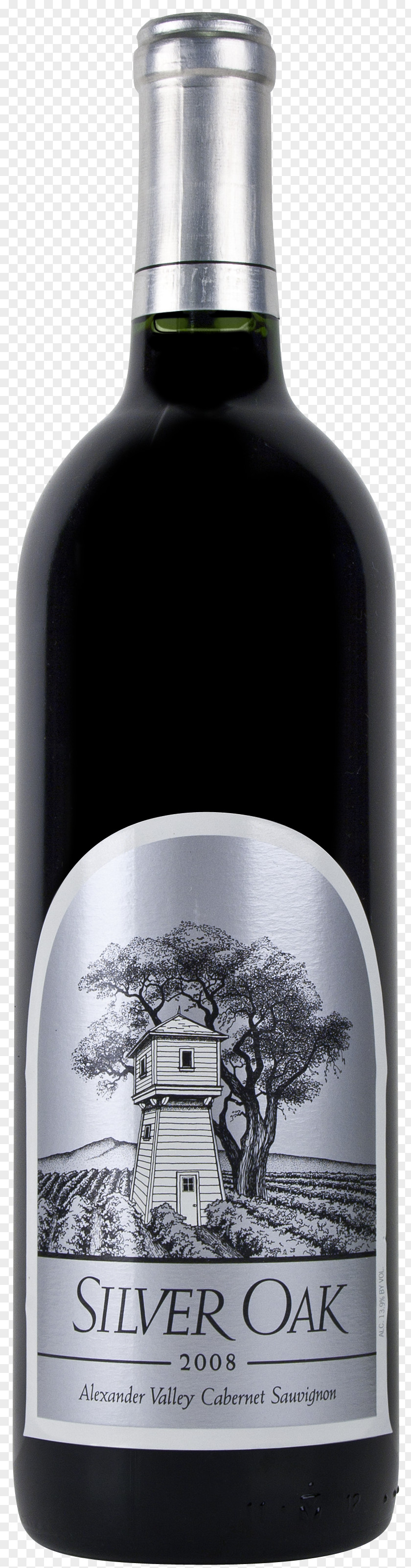 Wine Silver Oak Napa Valley Cabernet Sauvignon Alexander AVA Blanc PNG