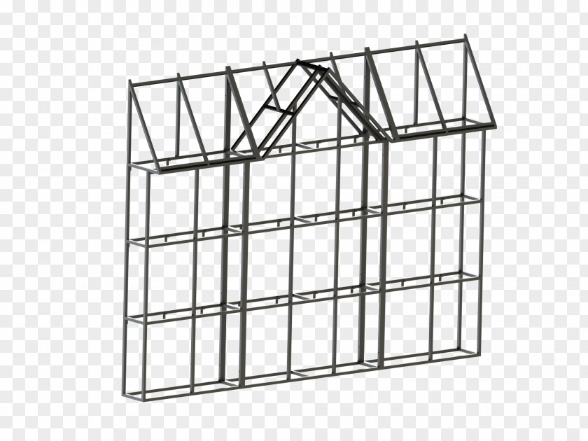 Building Steel Scaffolding Metal Structure PNG