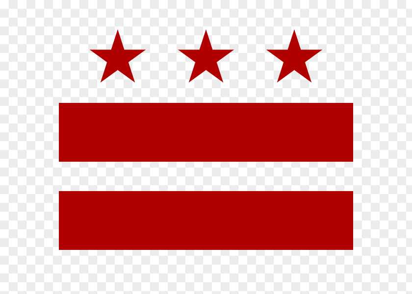 Flag Of Washington, D.C. PNG