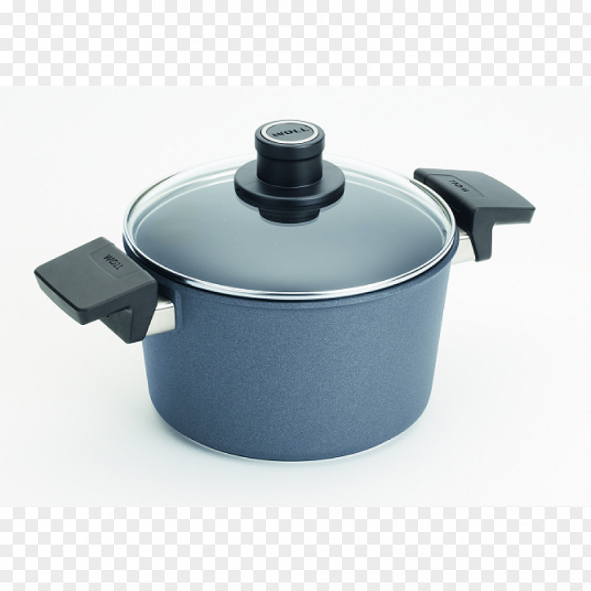 Frying Pan Cookware Stock Pots Non-stick Surface Lid PNG