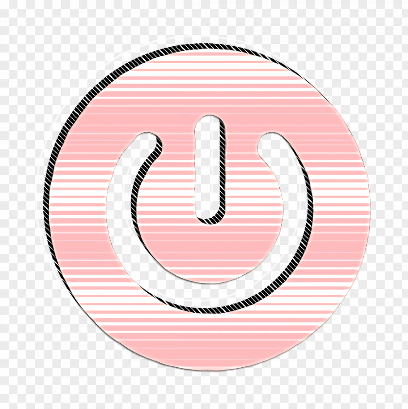 Smile Number Off Icon On Power PNG