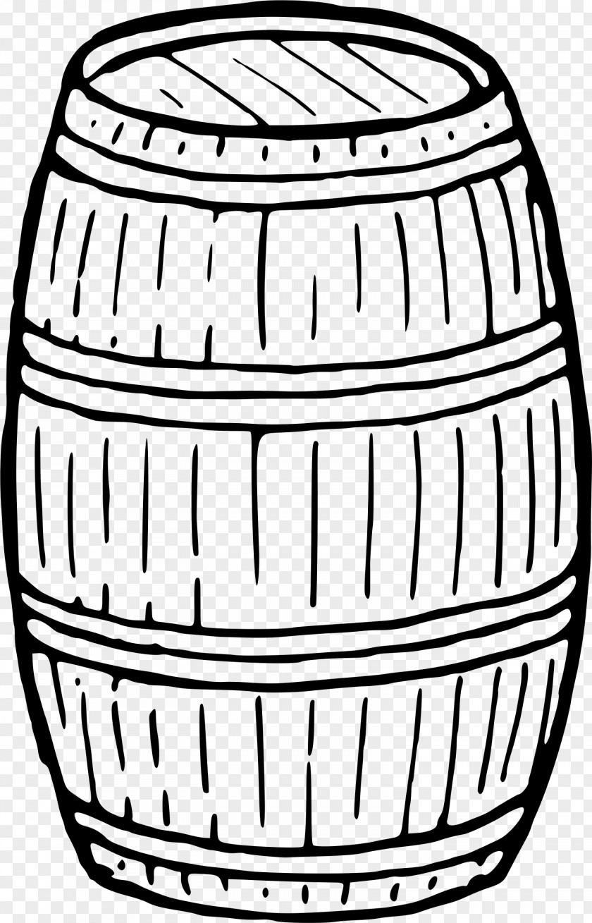 Beer Barrel Coloring Book Clip Art PNG
