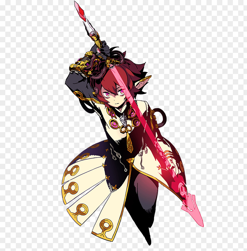 Etrian Odyssey V: Beyond The Myth Atlus Nintendo 3DS Character PNG