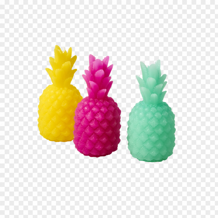 Lovely Candles Rice Pineapple Bowl Plate Cake PNG