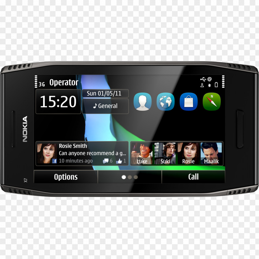 Smartphone Nokia X7-00 C7-00 E7-00 N8 E6 PNG